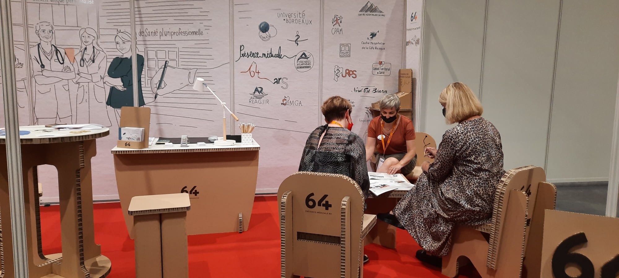 Photo de Présence médicale 64 au congrès national des généralistes enseignants 2021 à Bordeaux
