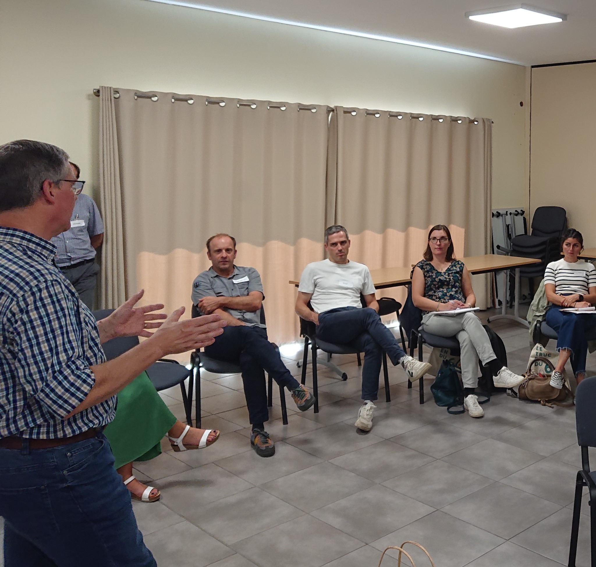 Photo de la formation des médecins généralistes, futurs Maîtres de Stage Universitaire, organisée par Présence médicale 64 à Salies de Béarn