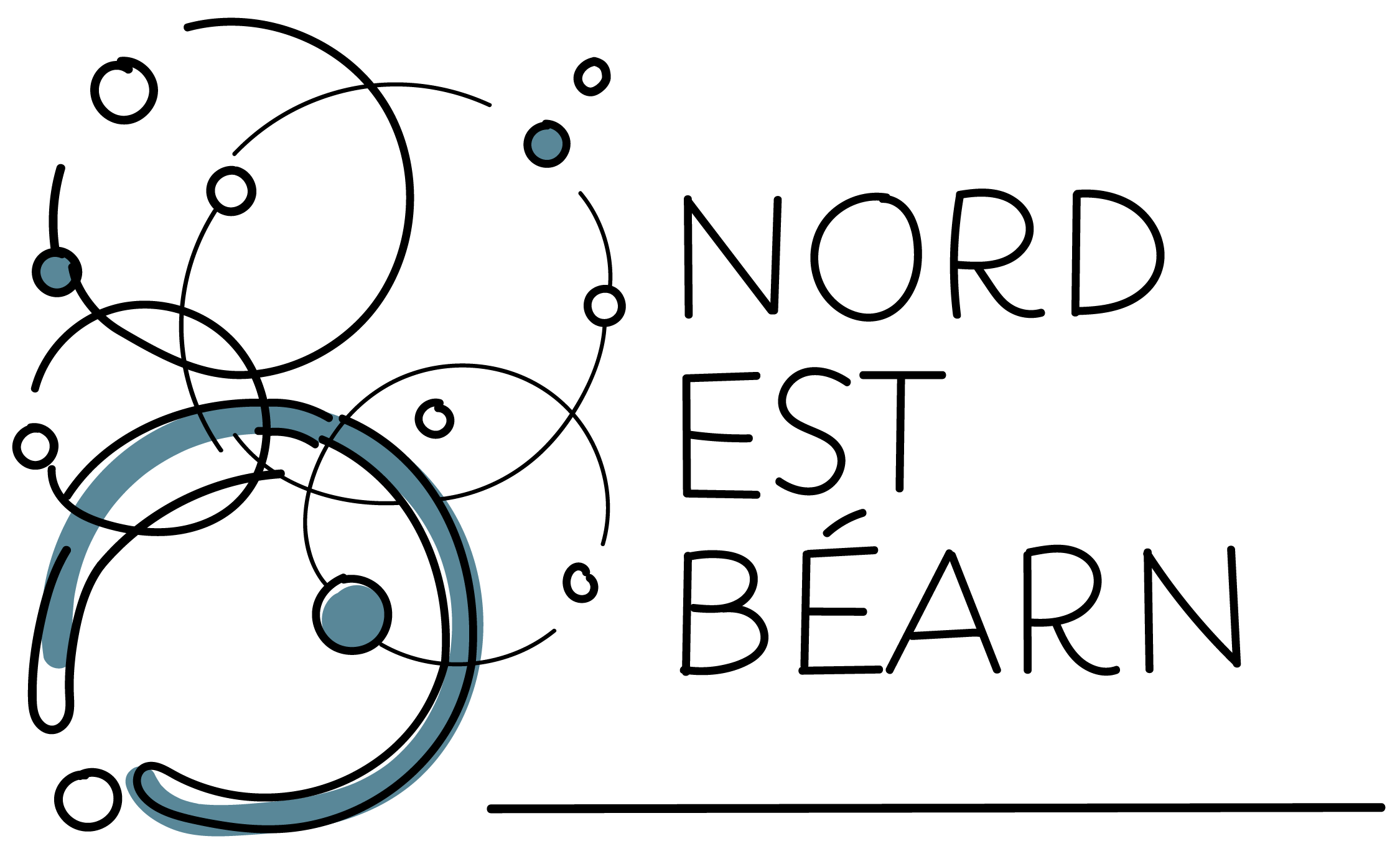 Logo de la Communauté de communes du Nord Est Béarn (CCNEB)